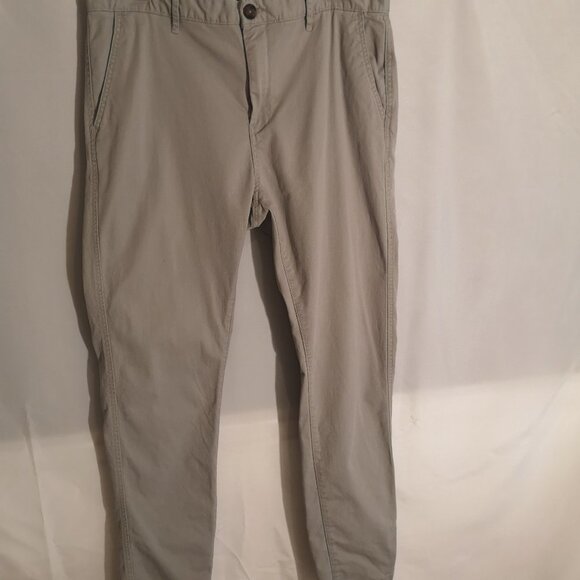 Mountain Ridge Men's Size 34 Waist Grey Cotton Casual Pants - Picture 1 of 7